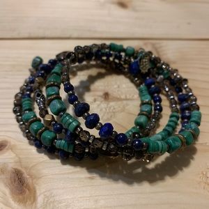 Silpada wrapped patina bracelet